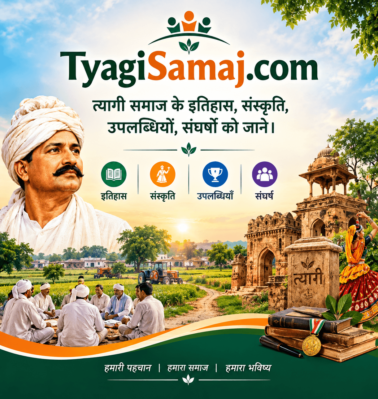 त्यागी मंच स्क्रीनशॉट